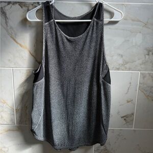 Lululemon Black Mesh Tank
